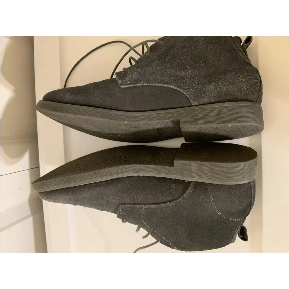 Bruno Marc Men's‎ Sz 10.5 Gray Suede Shoes
